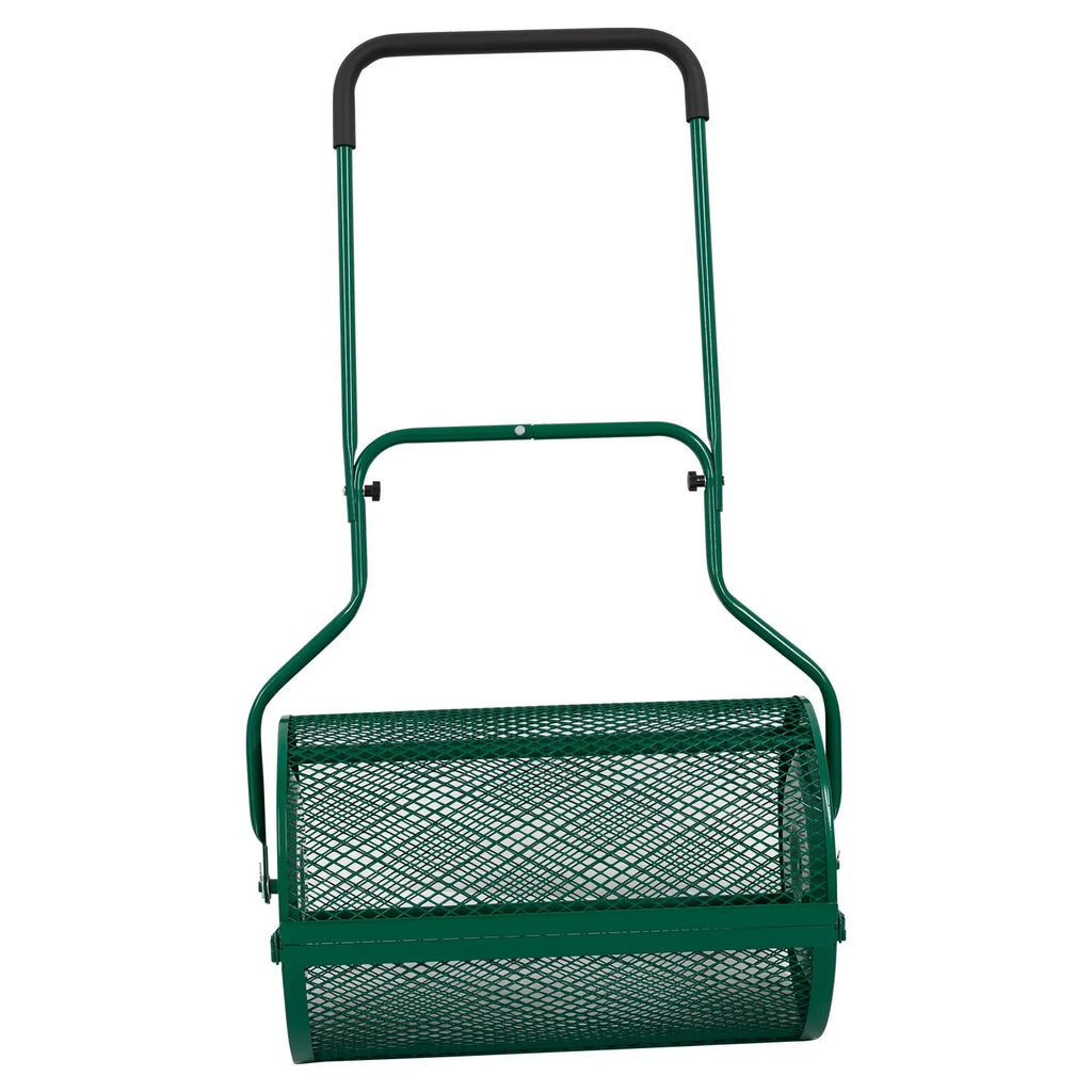 76L Lawn Compost Spreader Top Dress Soil/Fertiliser/Seed Heavy Duty Garden Roller
