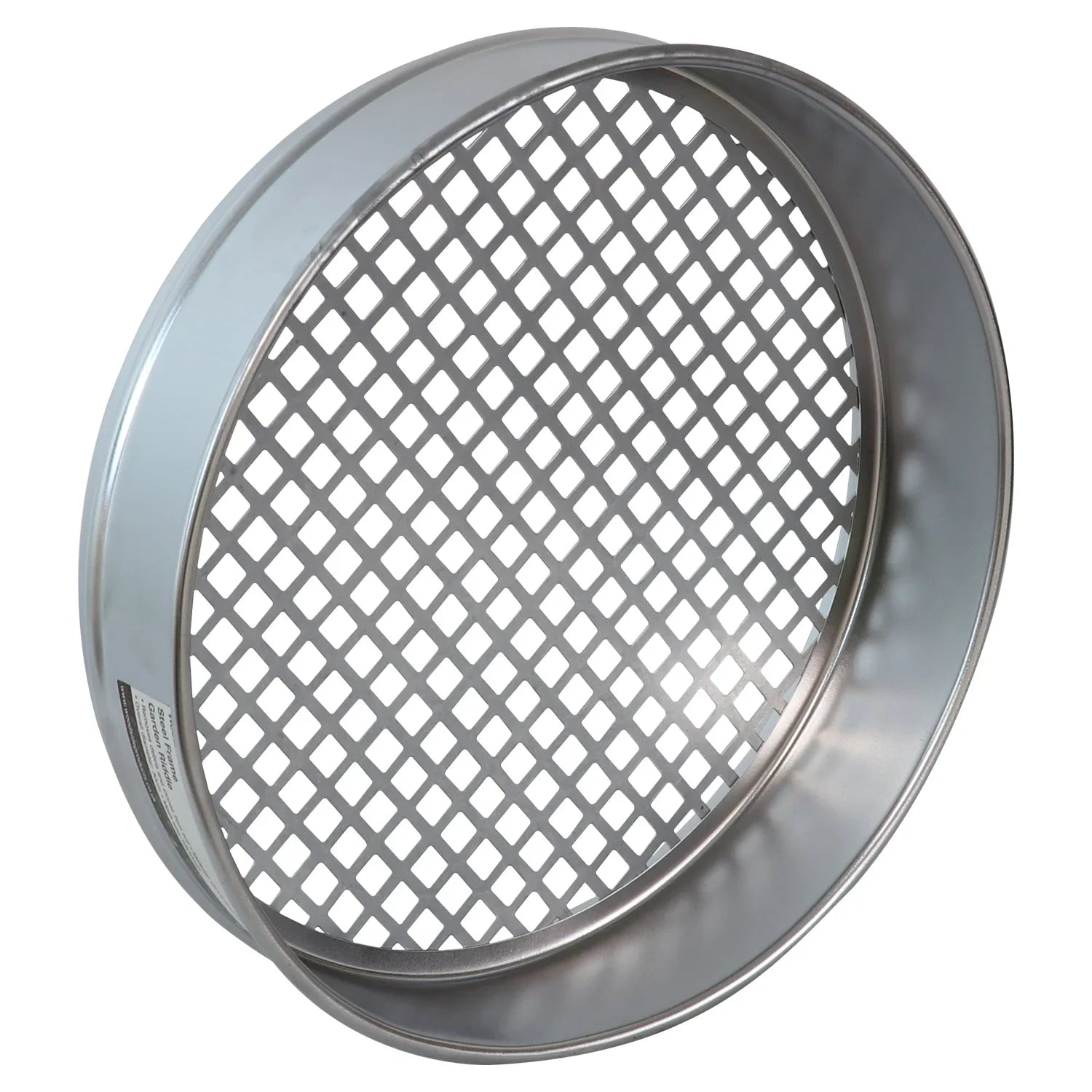 Heavy Duty Garden Riddle, 30cm Potting Sieve, Mesh Soil/Compost Sift